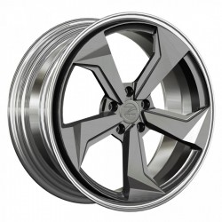 ZP.FORGED 19 Zero Concave | Brushed Black / Polished Lip